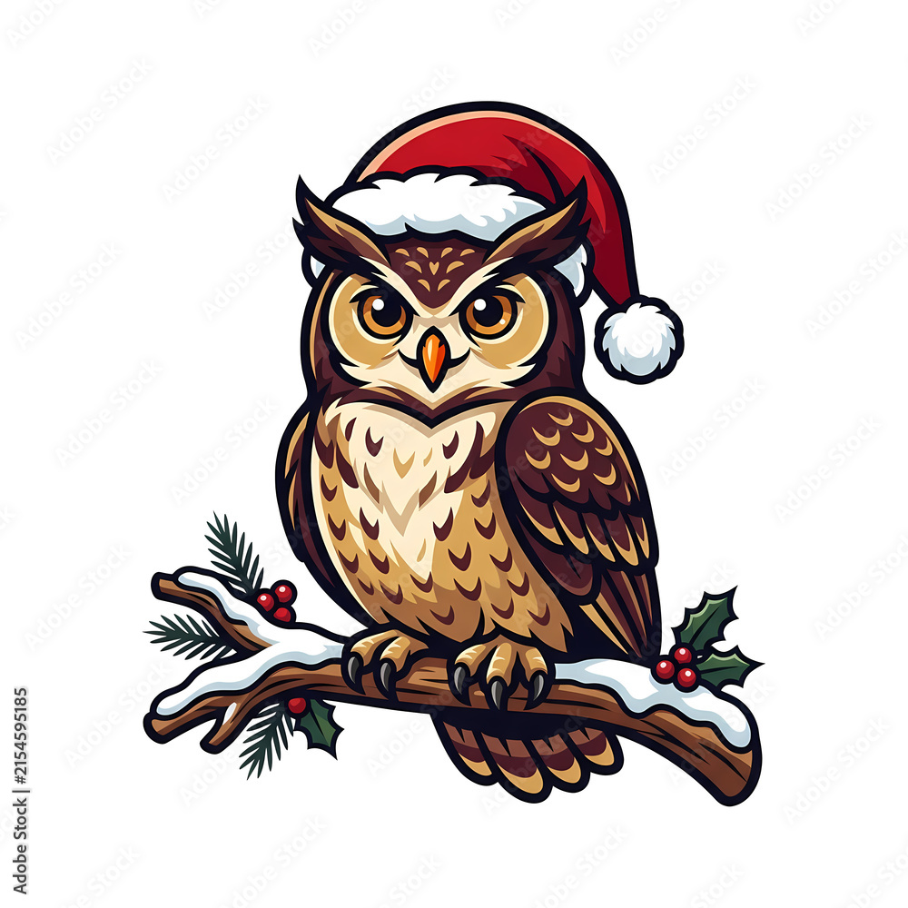 Fototapeta premium Christmas decorations vector illustration 