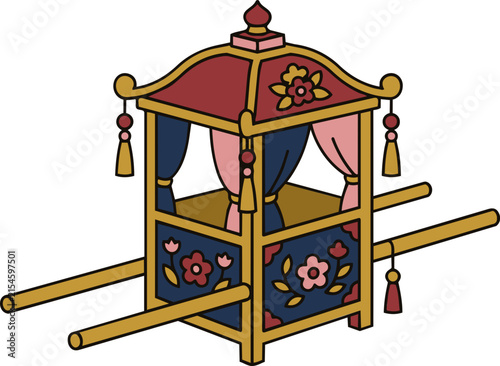 Konstfotografi Korean_flower_palanquin