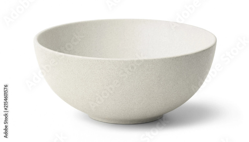 Empty speckled ceramic bowl for serving food or breakfast