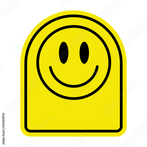 Retro Smiley Vibrant 90s Y2K