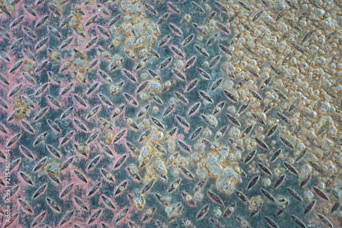 Bild auf Leinwand old iron texture
