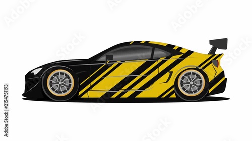Modern car animation with smooth motion and clean visual design. Ideal for automotive, transportation, driving, mobility and vehicle technology
