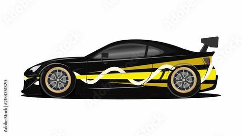 Modern car animation with smooth motion and clean visual design. Ideal for automotive, transportation, driving, mobility and vehicle technology