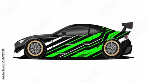 Modern car animation with smooth motion and clean visual design. Ideal for automotive, transportation, driving, mobility and vehicle technology