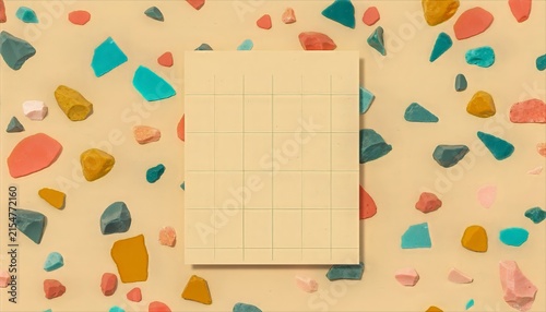 Colorful Pastel Sprinkles Background Texture for Sweet Confectionery Dessert Art