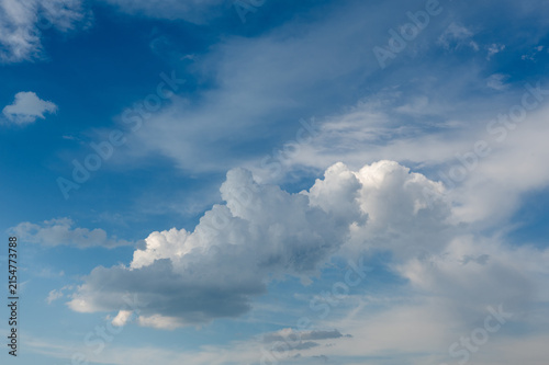 Clouds in the sky