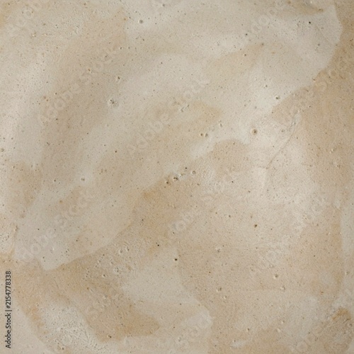 Smooth Handcrafted Ivory Ceramic Surface Texture