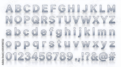 Frosted glass text effect