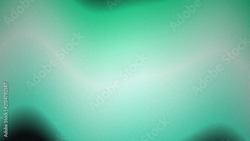 Vibrant green gradient background, with grainy texture, and smooth wavy, abstract flowing shapes