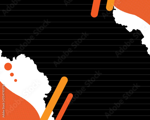 Abstract orange and white shapes create a dynamic vector illustration with a textured background geometric design texture pattern modern contemporary colorful graphic element visual
