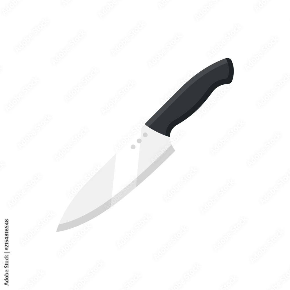 Obraz premium Chef Knife Vector Illustration