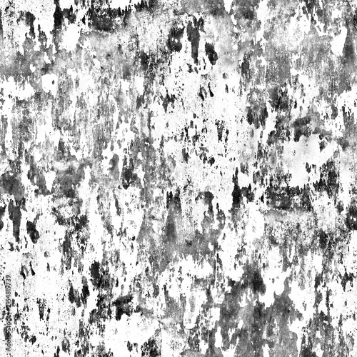 Canvas Print Distressed concrete texture presents a mottled gray and white pattern with chipp