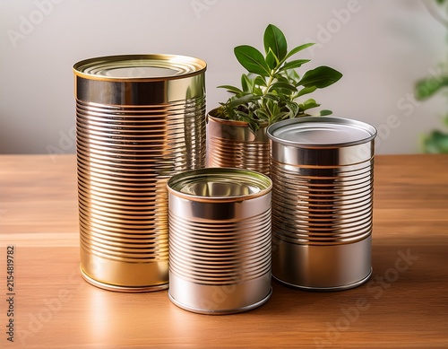 handmade vase or houseplant pots are a sustainable hobby that combines creativity and upcycling transform tin cans into unique decorative pieces breathing new life into everyday objects