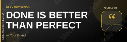 Motivational Quote Banner - Twitter Header Template