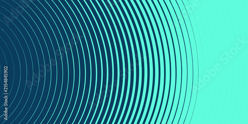 Gradient wave pattern transitions from navy blue to teal green