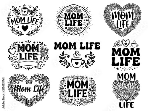 Mom Life SVG