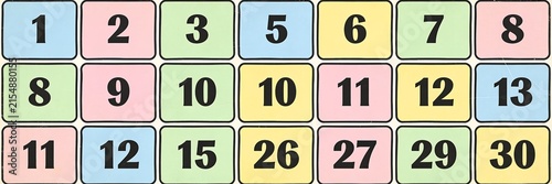 Number guessing puzzle game