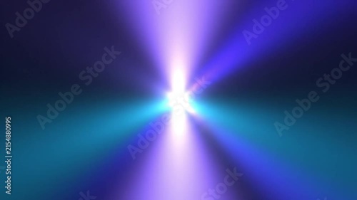 Abstract futuristic colorful light beams emanating from center forming artistic background graphic design