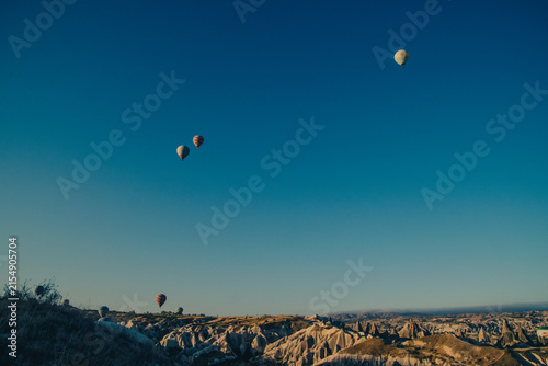Hot air balloons over Cappadocia