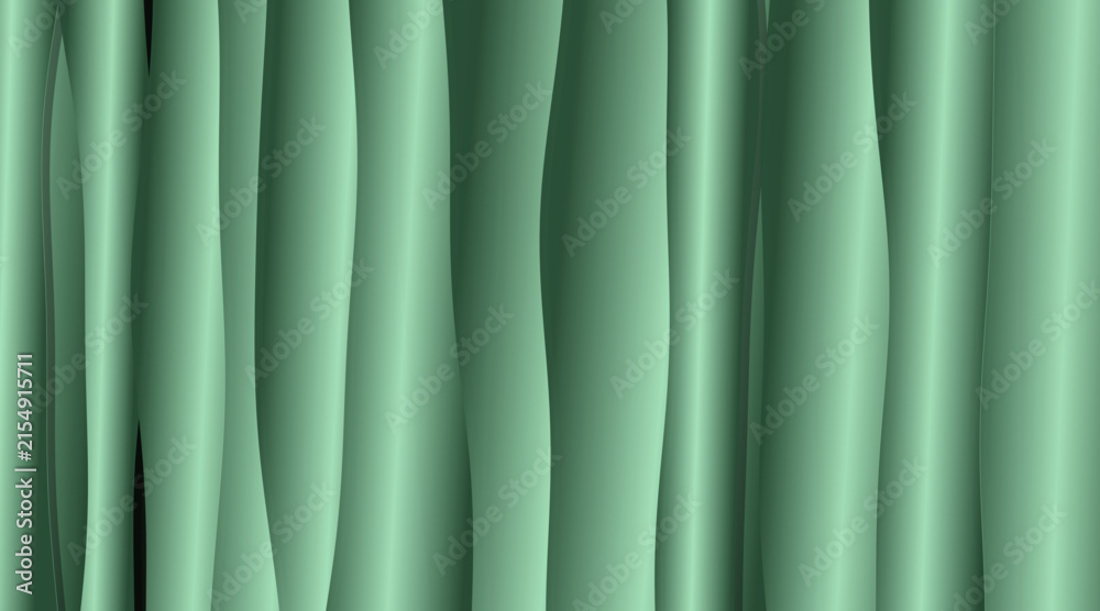 Obraz premium Elegant Satin Drape Texture for Luxury Beauty Design - Organic Matcha Green Satin