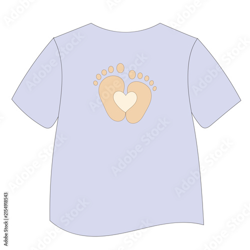 Cute Cartoon Pajama Shirt. Funny Kid Clothing Garment Isolated on Transparent. Domestic Cozy Cotton Childish Textile Apparel Icon. Simple fabric Shirt with Sleeve Graphic Design Han Drawn Element