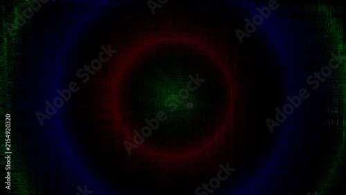 Microscopic view of bacteria cells in bright colors
