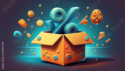 percentage box offer sale discount