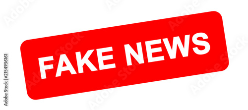propaganda and fake news stamp. 