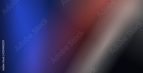 Fotografie Abstract background, with smooth color, gradients, shifting from, deep blue to,