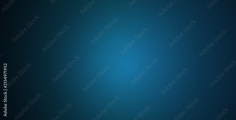 Obraz premium Dark blue radial gradient background, with subtle grain, texture, transitioning from, deep navy edges, to a lighter, cyan center