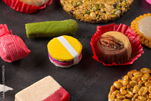 Принти на полотні Mexican street food dessert assortment of traditional artisanal candies