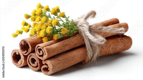 Fragrant spice sticks with floral accents