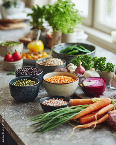 Modern Plant Based Meal Preparation