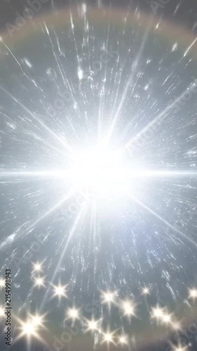 Abstract futuristic speed of light warp effect background