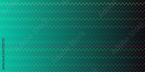 Abstract geometric pattern with vertical lines and gradient transition in teal and dark blue