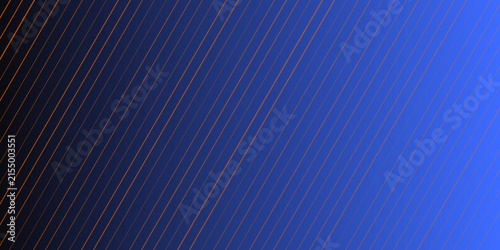 Abstract blue background with soft glowing diagonal lines and dark gradient shading effect