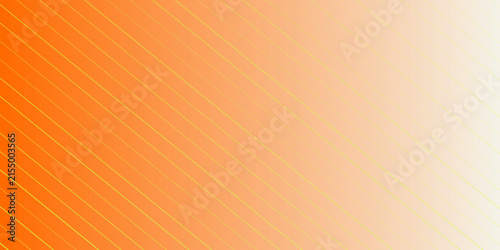 Abstract bright orange gradient background with soft vertical light stripes and smooth texture