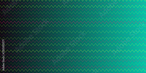 Abstract green and dark blue gradient background with subtle wavy vertical line pattern design