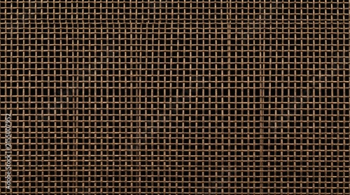 Seamless flat lay macro photograph of a metal mesh texture