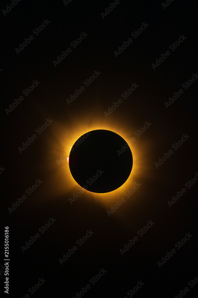 Fototapeta premium Sun eclipse in Spain August 12th 2026
