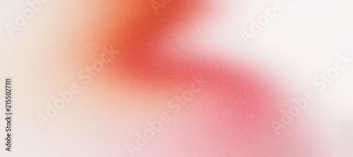 Foto Red orange pink grainy gradient background, abstract blurred noise texture shape