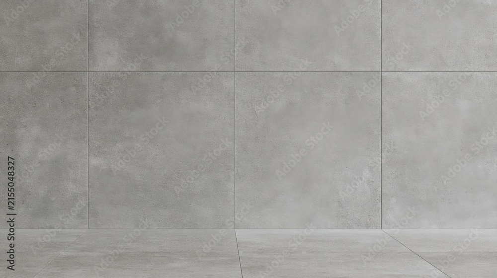 Fototapeta premium Modern Minimalist Concrete Floor Surface Wide Background