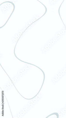 Minimal embossed topographic contour loop on white background with subtle widening, drifting curves, gradual rearrangement and soft organic line forms, with abstract, contour, topography, organic