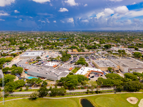 Принти на полотні Business along SW 56 Street Kendall Miami Florida