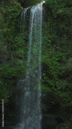 Yuhi no Taki waterfall in the morning, Kanagawa