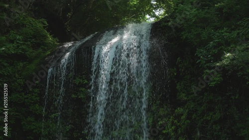 Yuhi no Taki waterfall in the morning, Kanagawa