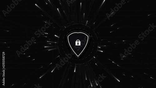 Abstract 1 Seamless Loop with #ff0055 solid theme