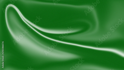 Abstract green gradient grainy background with flowing smooth waves and subtle noise texture.