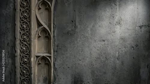 This hauntingly detailed image showcases an antique weathered wooden door suggesting a mysterious possibly abandoned and historically rich architectural element evoking a sense of