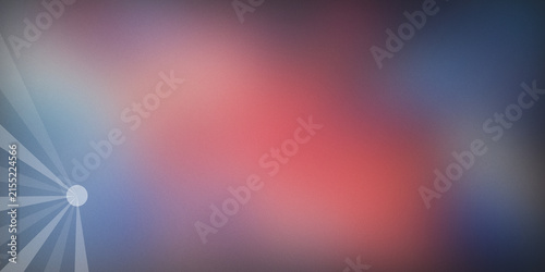 Abstract background with radial lines and soft blurred colorful gradients.